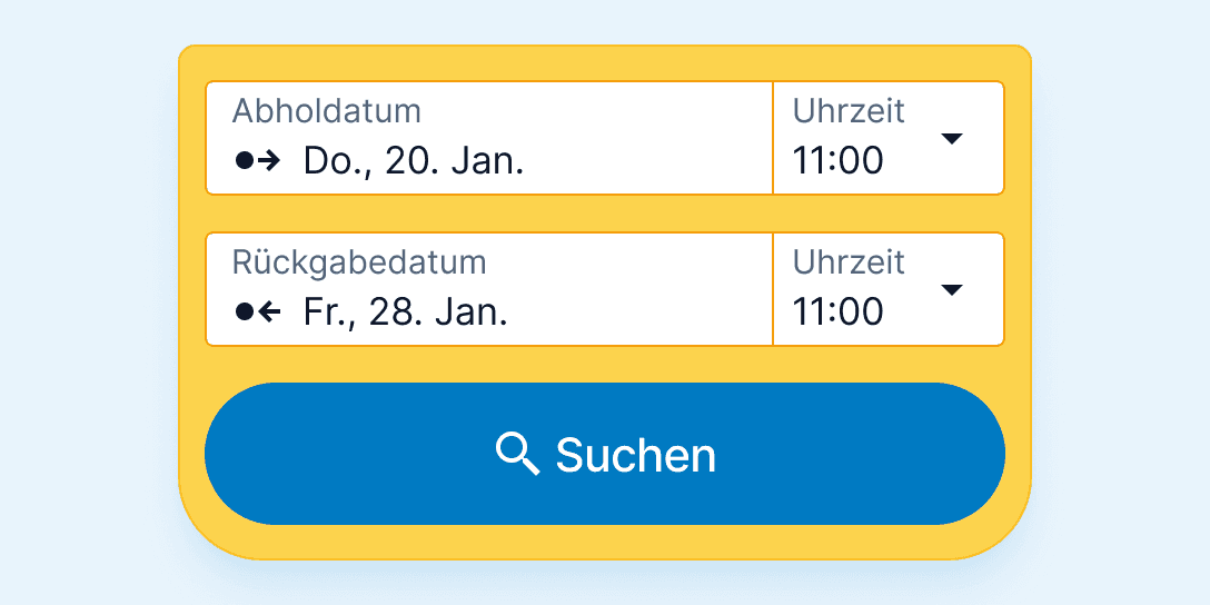 Buchen Sie frühzeitig