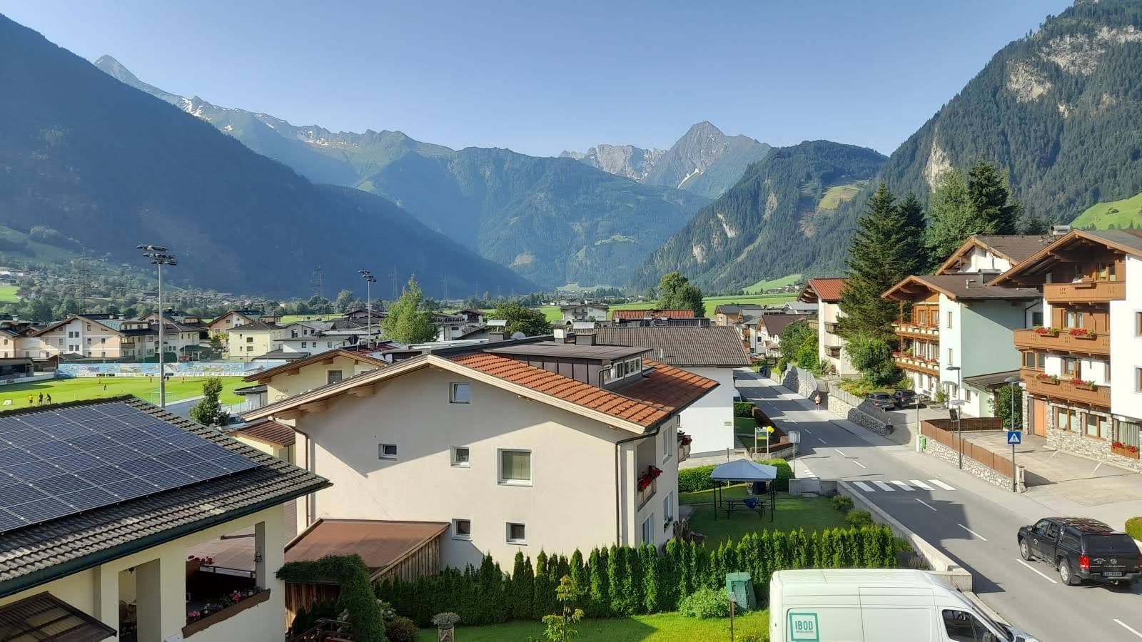 A mountain village in Austria