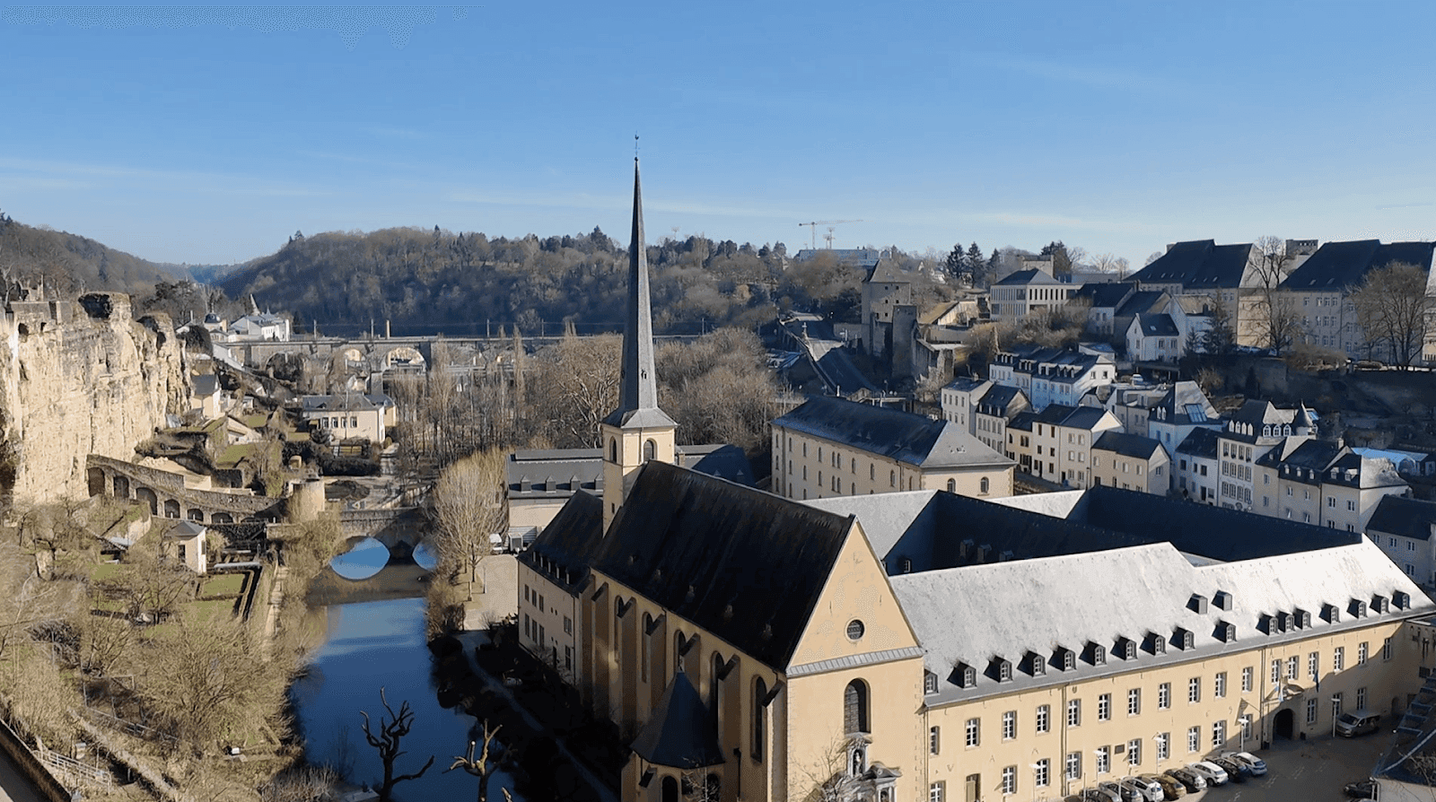 Neumünster Abbey in Luxembourg Ciuty