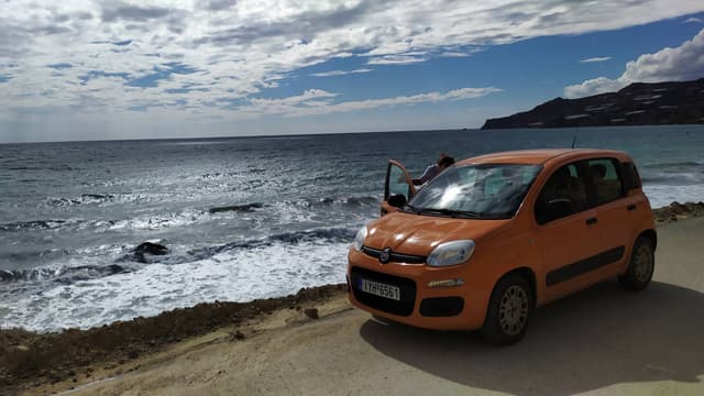 Foto 1 di Andrea B. sul noleggio di una Fiat Panda a Heraklion (05/10/25)