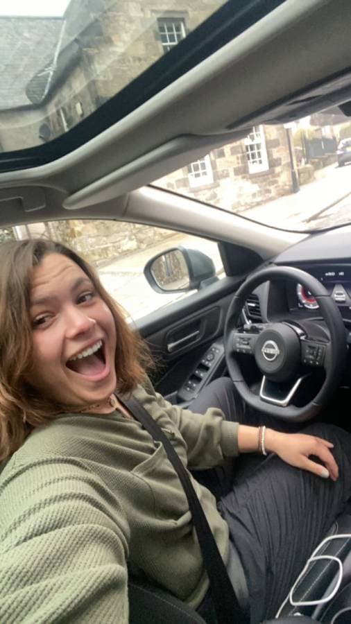 Photo 1 by Isabelle P. about hiring a Renault Kadjar in the United Kingdom (16.10.23)