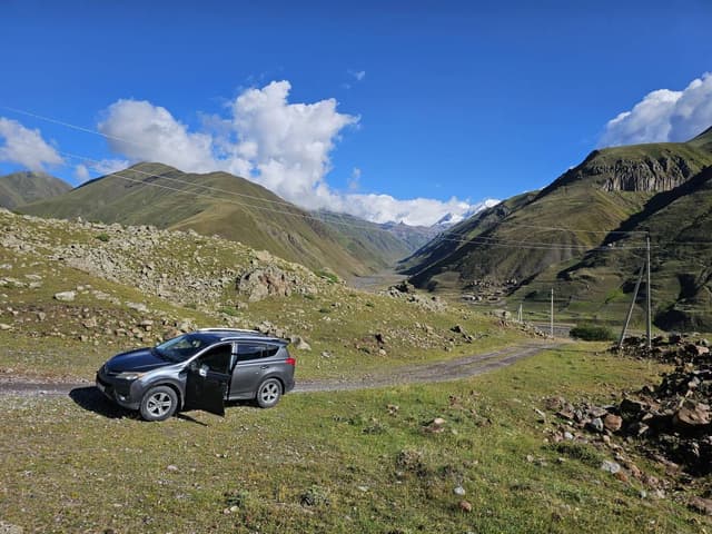 Photo 1 by Jaroslaw G. about hiring a Toyota RAV4 at Kutaisi Airport (04/09/23)