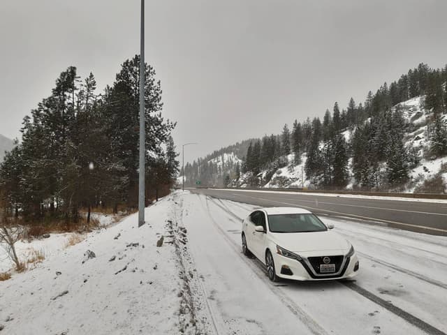 Photo 1 by Franciscus O. about renting a Nissan Versa at Seattle-Tacoma International Airport (1/12/23)