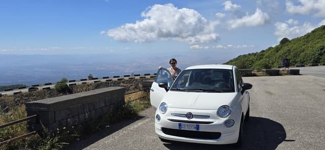 Photo 1 by Vadym K. about renting a Fiat 500 in Catania (9/26/25)