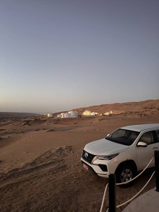 Photo 1 by Silvia R. about renting a Mitsubishi Montero Sport at Muscat Airport (4/7/25)