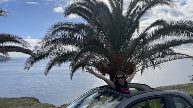 Zdjęcie 1 wykonane przez Michal L. dotyczące wynajmu Fiat Panda w w Porcie lotniczym Madeira (Funchal) dnia (26.11.23)