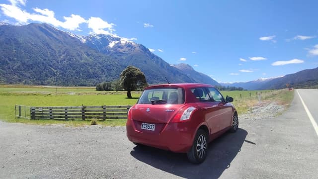 Photo 1 by Q EN C. about renting a Suzuki Swift at Queenstown Airport (11/5/24)