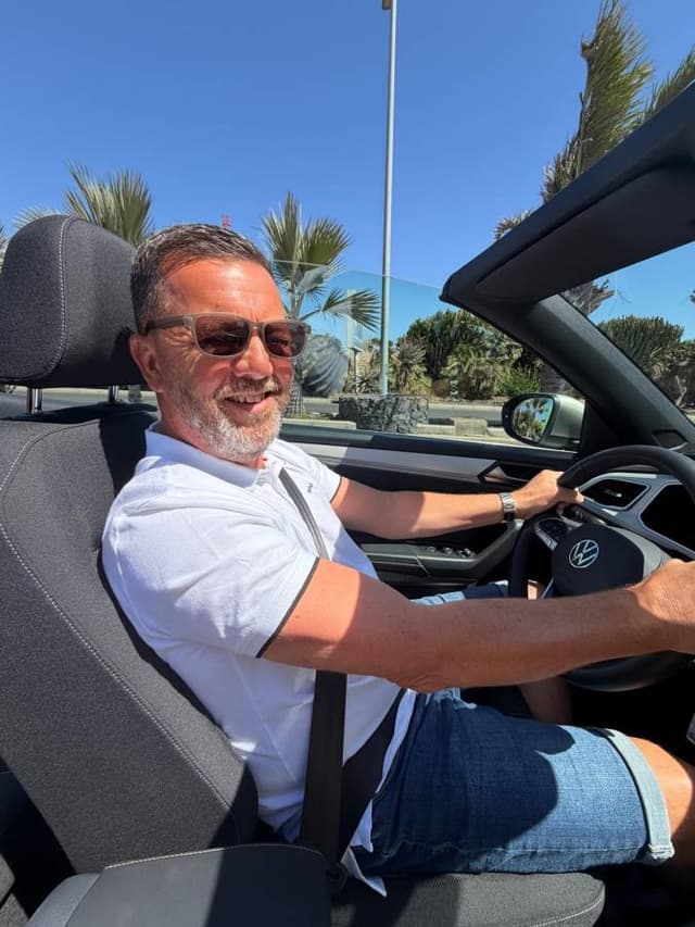 Photo 2 by Jeffery S. about hiring a Volkswagen T-Roc Cabrio in the Canary Islands (14/03/26)