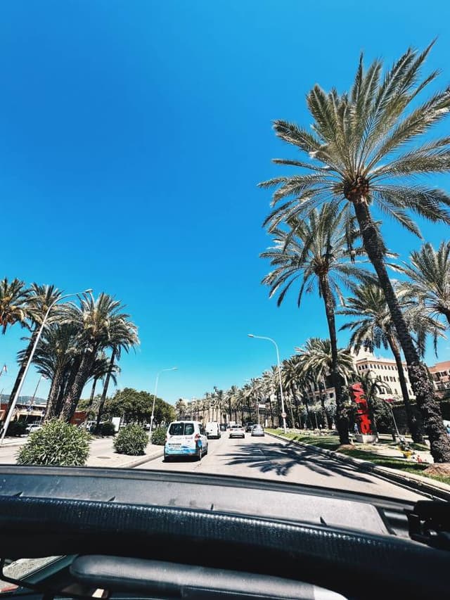 Photo 1 by Pawel K. about renting a Fiat 500 Cabrio in the Balearic Islands (6/7/24)