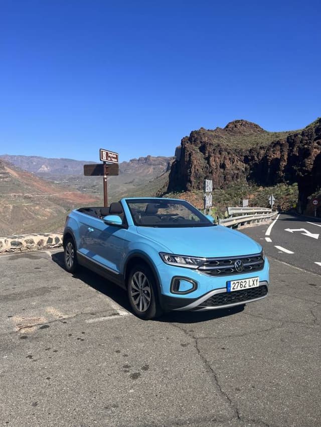 Foto 1 van Jeroen S. over het huren van een Volkswagen T-Roc Cabrio op Las Palmas luchthaven (24-12-22)