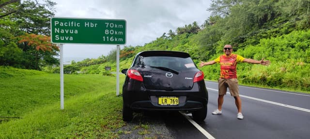 Fotografie realizată de cristian cosmin P. despre închirierea unei mașini Honda Fit în Nadi (29.12.24)