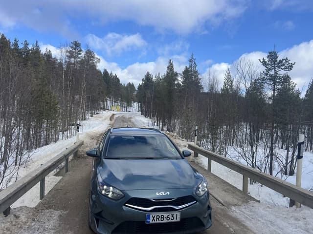 Photo 1 par Alain B. sur la location d'un Volkswagen Golf à l’aéroport de Ivalo (19/04/25)