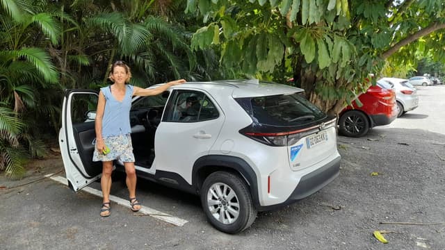 Photo by Edith T. about renting a Toyota Yaris Cross at Pointe a Pitre Airport (6/16/24)