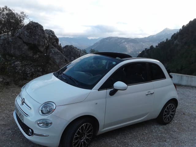 Photo 1 by Mark U. about renting a Fiat 500 Cabrio in Spain (2/14/25)