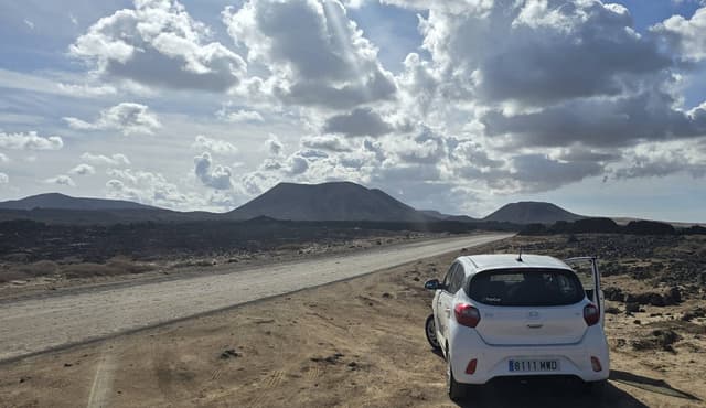 Photo by Elena R. about renting a Fiat 500 at Fuerteventura Airport (1/13/25)