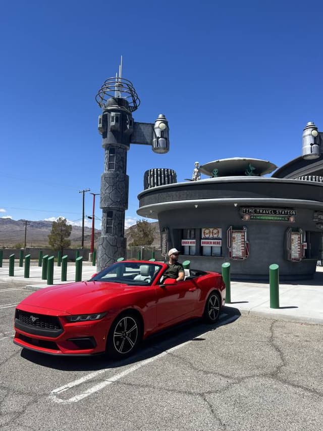 Photo 1 by Aymen K. about hiring a Ford Mustang Cabrio in Los Angeles (10.04.25)