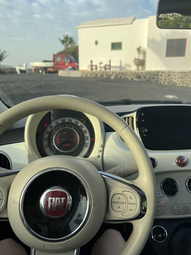 Foto 1 de Maria M. sobre el alquiler de un Fiat 500 en el aeropuerto de Lanzarote (30/12/24)