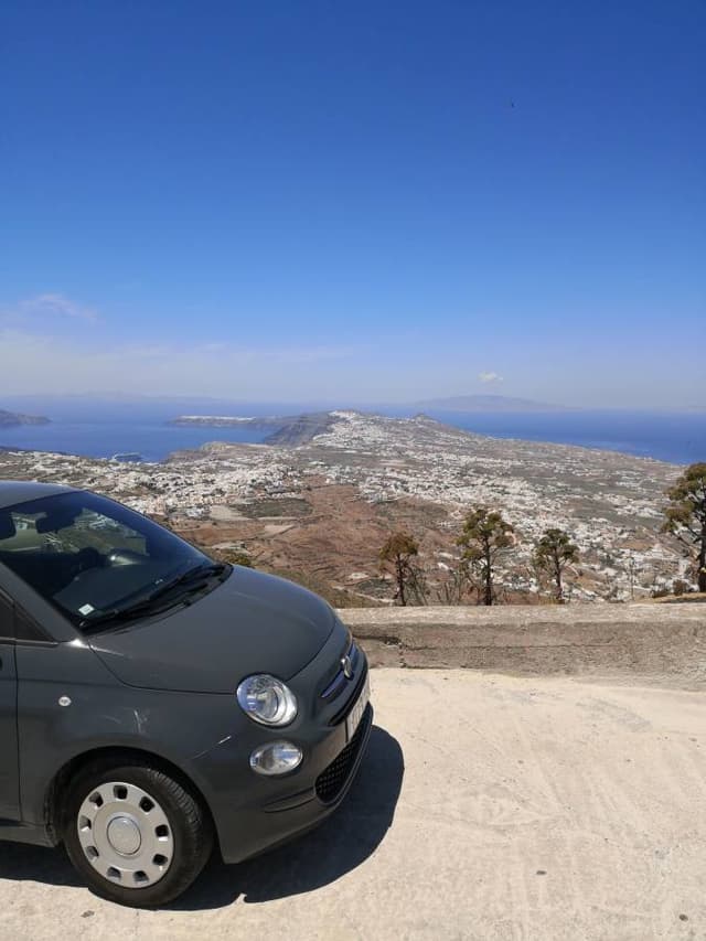 Photo by Michael O. about renting a Toyota Aygo in Santorini (5/11/24)