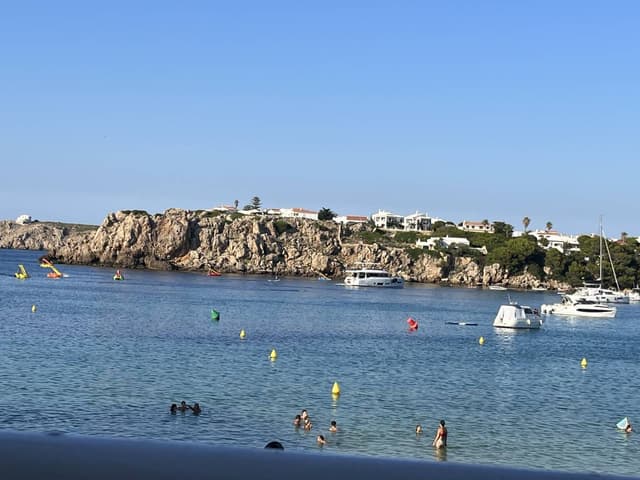 Photo 1 by Jennifer P. about hiring a Toyota Yaris in Menorca (25.08.23)