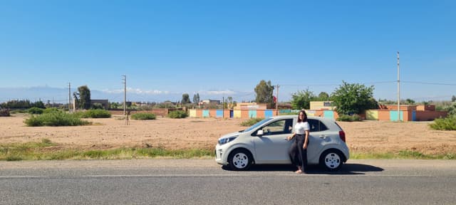 Foto 1 de Sandra S. sobre el alquiler de un Kia Picanto en Marrakech (25/5/25)