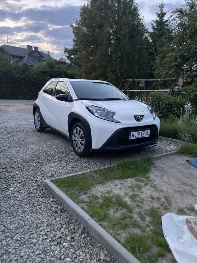 Photo par Danuta C. sur la location d'un(e) Toyota Aygo X à Cracovie (16/06/25)