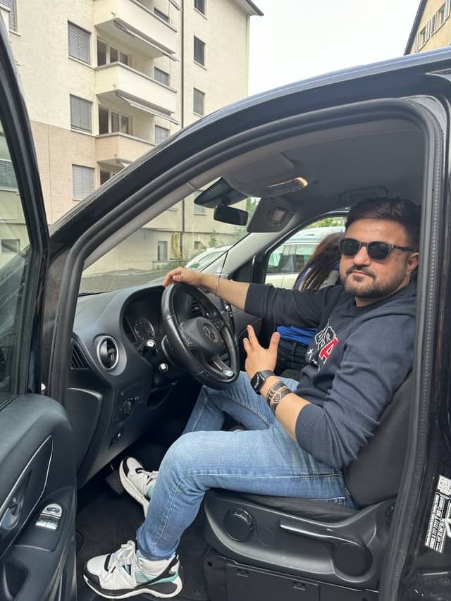 Photo 1 by Brijesh S. about renting a Volkswagen Touran in Switzerland (6/15/24)