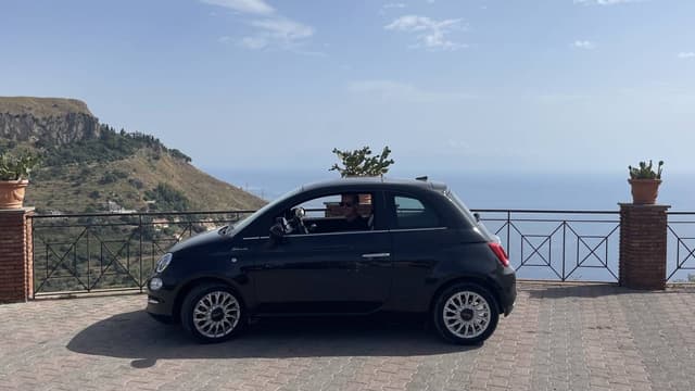 Foto von Claudio A. über die Anmietung einer Fiat 500 am Flughafen Palermo (17.9.25)