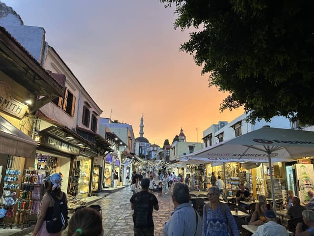 Photo by Lotte J. about renting a Fiat 500 Cabrio in Rhodes (7/6/24)