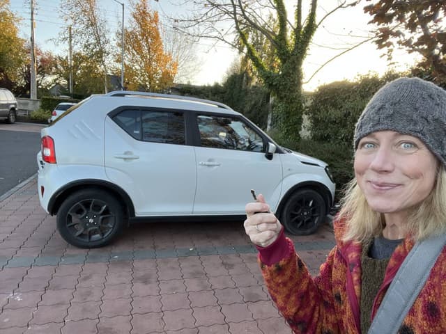 Photo 1 by Deborah M. about renting a Fiat 500 in Ireland (11/9/23)