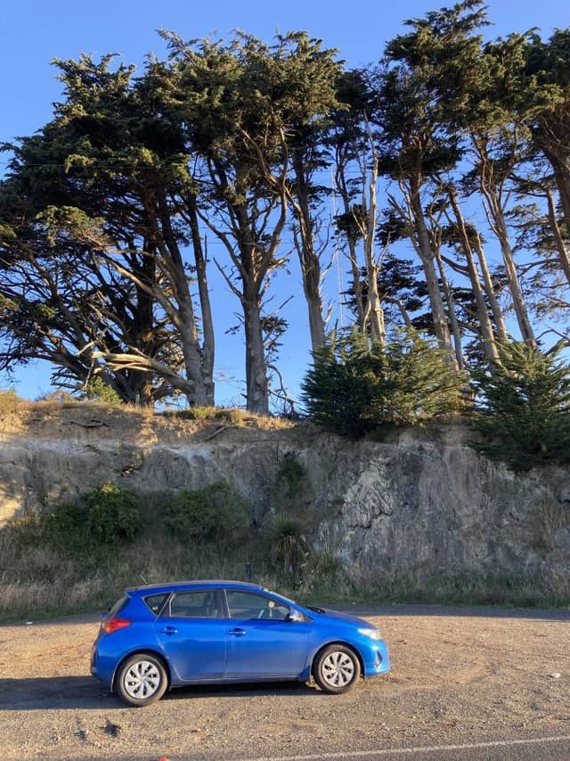 Photo 2 par francis G. sur la location d'un Toyota Corolla à l’aéroport de Auckland (02/04/24)