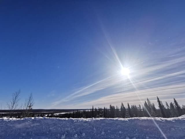 Photo 1 by Edgar K. about renting a Volkswagen Golf at Kittilä Airport (3/29/24)