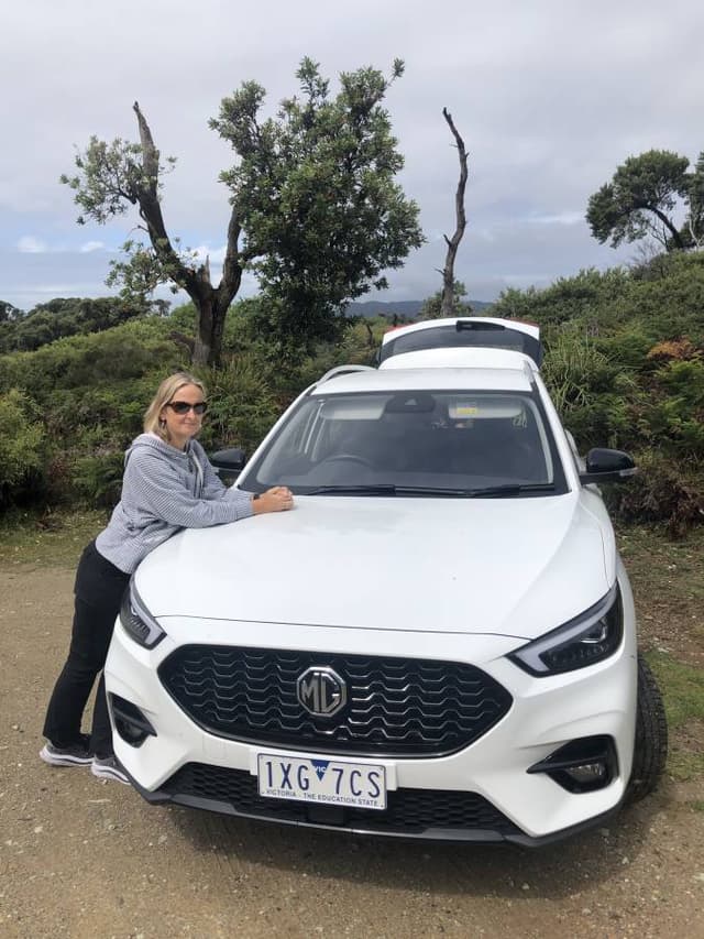 Photo by David L. about renting a MG ZS in Melbourne (1/20/24)