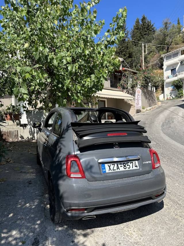 Photo by Filippo B. about hiring a Fiat 500 Cabrio in Corfu (15.08.24)