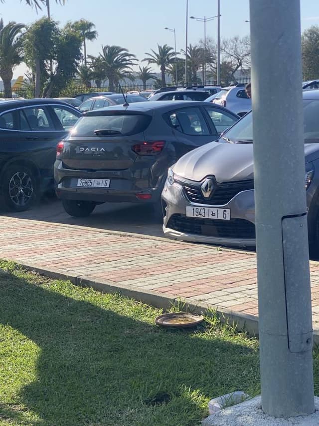 Photo par Mohamed F. sur la location d'un(e) Dacia Sandero à Tanger (17/12/24)