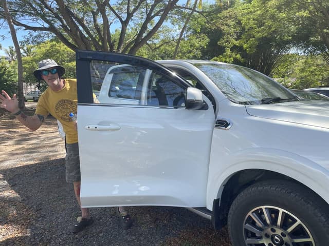 Photo by Brad A. about renting a Hyundai Santa Fe at Nadi Airport (11/30/24)