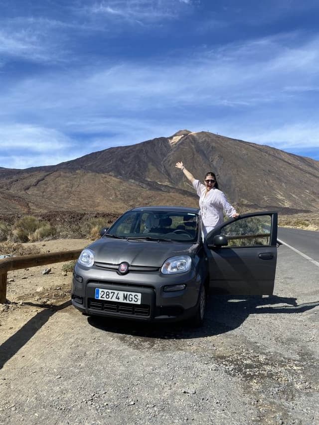 Foto de Ines R. sobre o aluguer de um Fiat 500 em Tenerife (06/10/25)