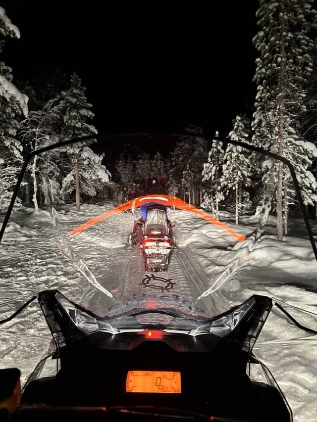 Photo 6 par Philippe L. sur la location d'un Volkswagen Golf à l’aéroport de Rovaniemi (17/12/23)