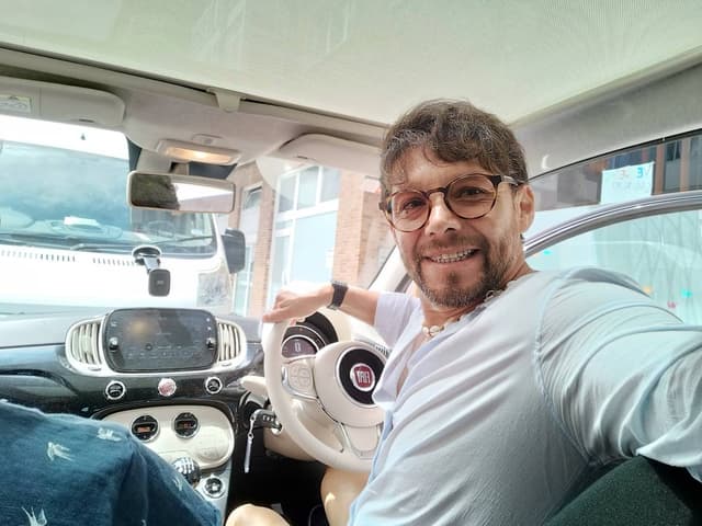 Foto de Mauro Patricio D. sobre el alquiler de un Fiat 500 en el aeropuerto de Bilbao (14/7/23)