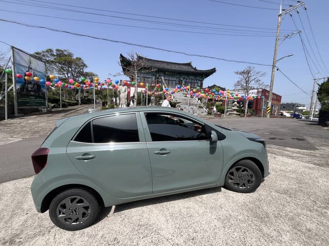 Photo 2 by Barbara L. about renting a Kia Picanto at Jeju International Airport (5/8/25)