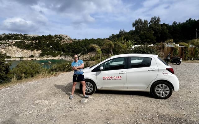 Photo 4 by Ian F. about hiring a Volkswagen Polo in Rhodes (22.04.24)