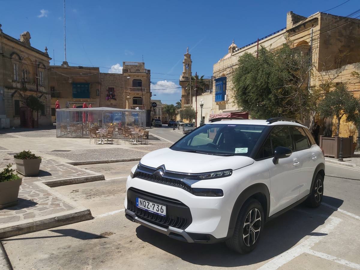 Photo 3 by Aiga W. about hiring a Citroen C3 Aircross at Malta Luqa Airport (16/04/25)