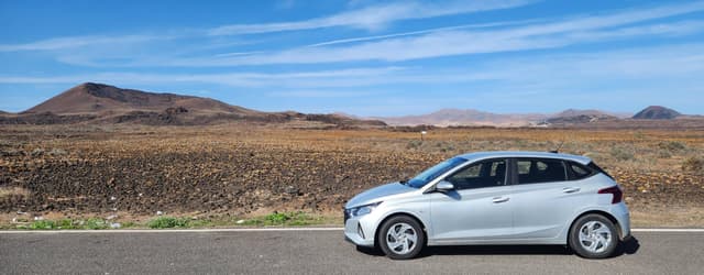 Photo by Mario V. about renting a Hyundai I20 at Fuerteventura Airport (1/4/24)