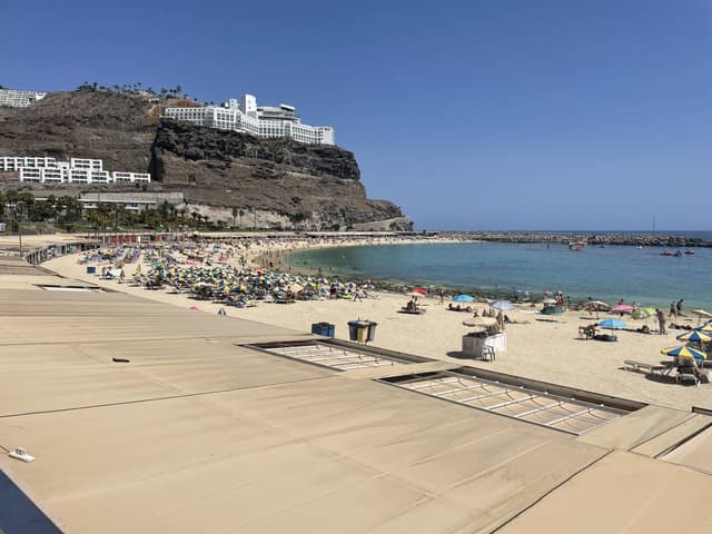 Photo 1 by Dominik K. about renting a Toyota Aygo in Downtown Playa del Ingles (7/12/23)