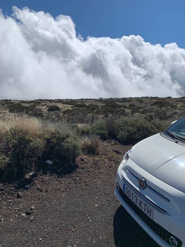 Фото 2 от Vadzim K. об аренде Fiat 500 Cabrio в Тенерифе (18.02.23)