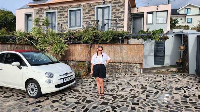 Photo 4 by Thomas H. about hiring a Fiat 500 Cabrio at Madeira Airport (Funchal) (15.10.24)