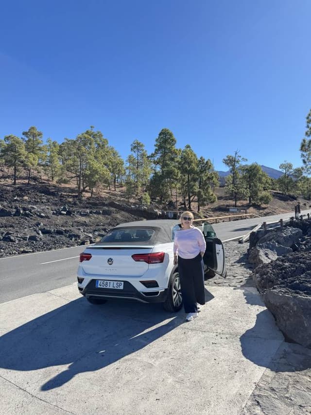 Photo by ZHANNA K. about renting a Volkswagen T-Roc Cabrio at Tenerife Airport South (10/12/25)