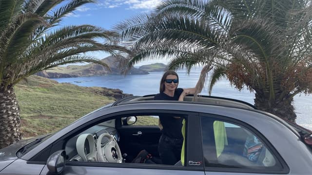 Zdjęcie 3 wykonane przez Michal L. dotyczące wynajmu Fiat Panda w w Porcie lotniczym Madeira (Funchal) dnia (26.11.23)