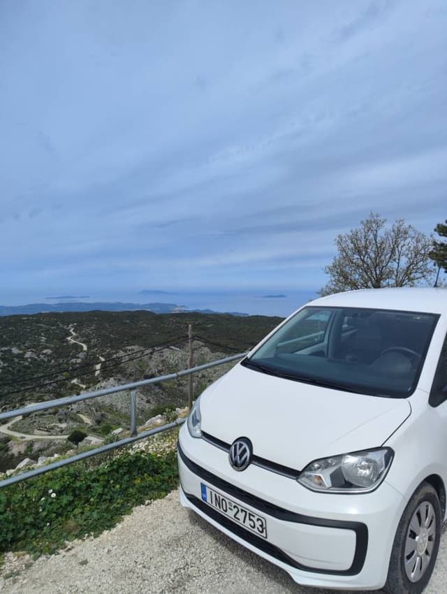 Zdjęcie wykonane przez Artur S. dotyczące wynajmu Toyota Aygo na Korfu dnia (26.04.24)
