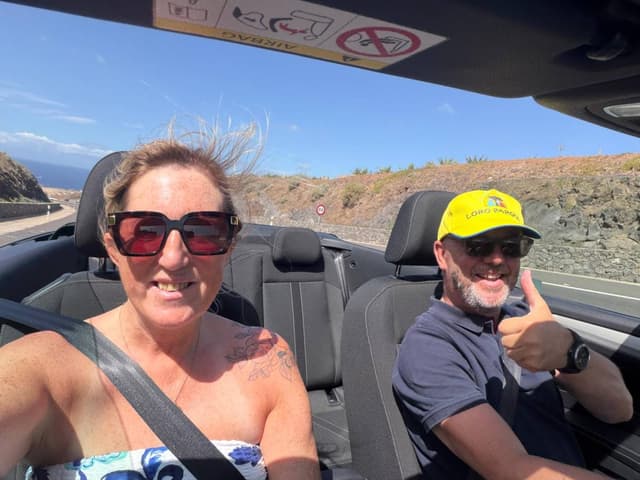 Photo 7 by Jeffery S. about hiring a Volkswagen T-Roc Cabrio in the Canary Islands (14/03/26)