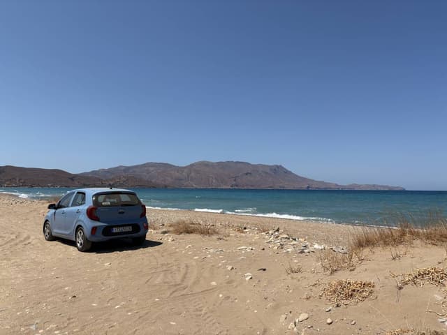 Photo by Adriana W. about renting a Toyota Aygo at Crete Airport Chania (8/31/25)